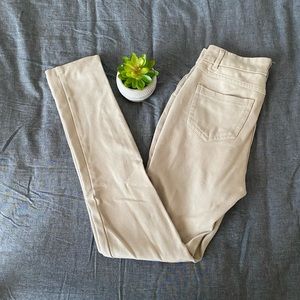 Khaki Stretchy Skinny Pants